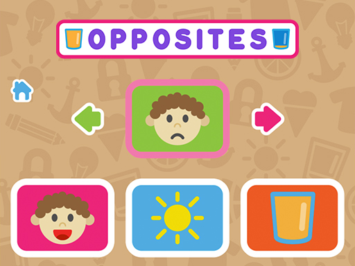 Opposites Game Image Opposites Game
